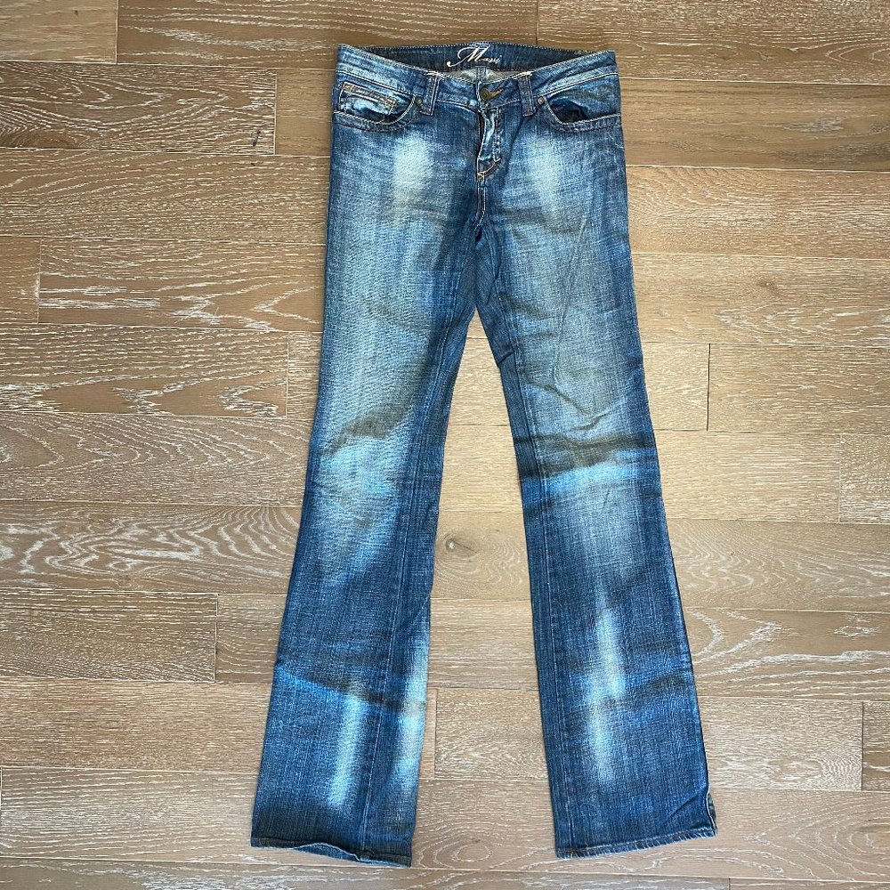 Mavi Extra Long Boot Cut Distressed Jean | 27L